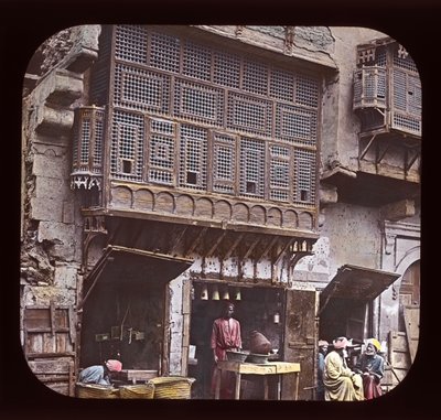 Égypte - Fenêtre arabe et bazar local, Le Caire - American Photographer